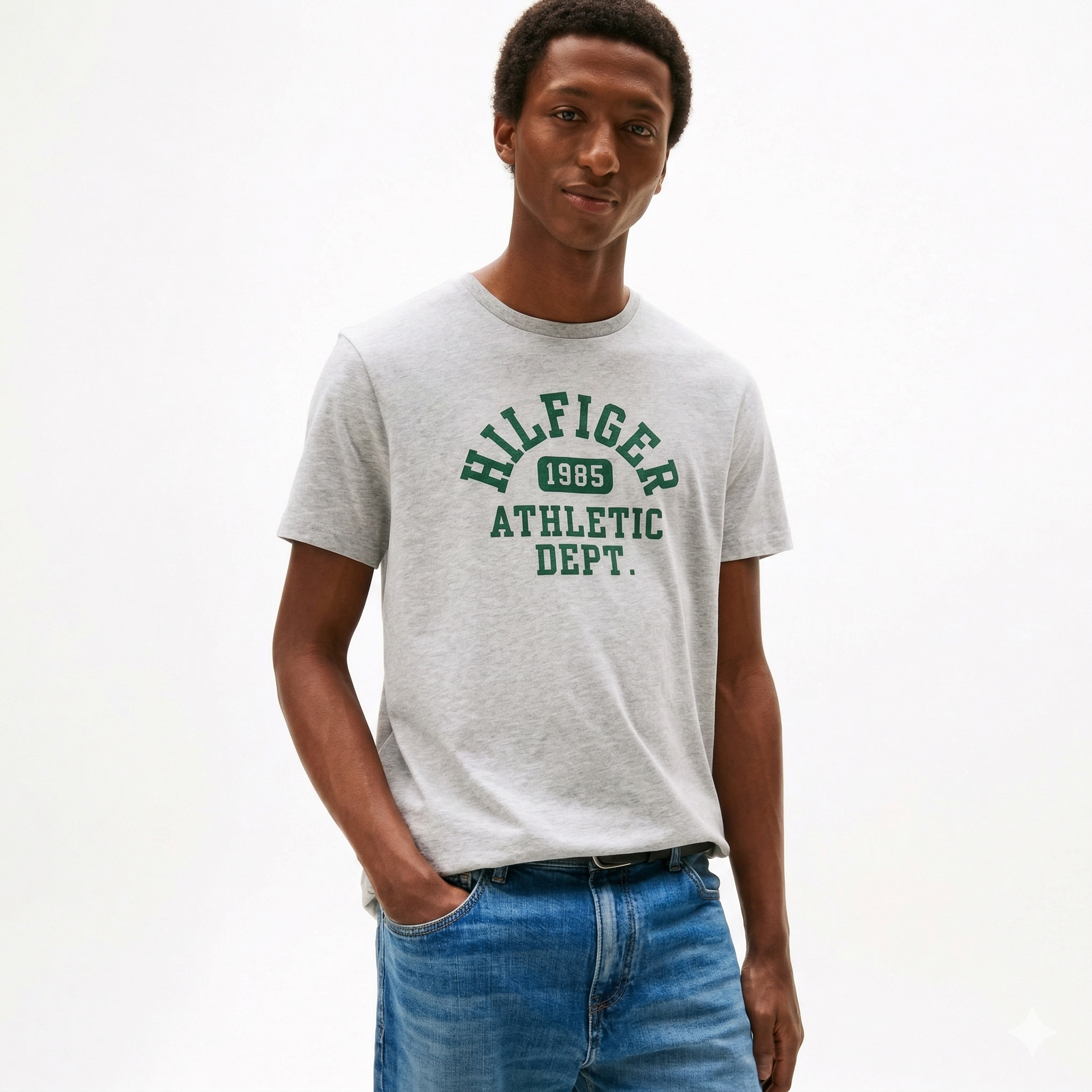 Camiseta Hilfiger 1985 Con Logo Deportivo – Importado
