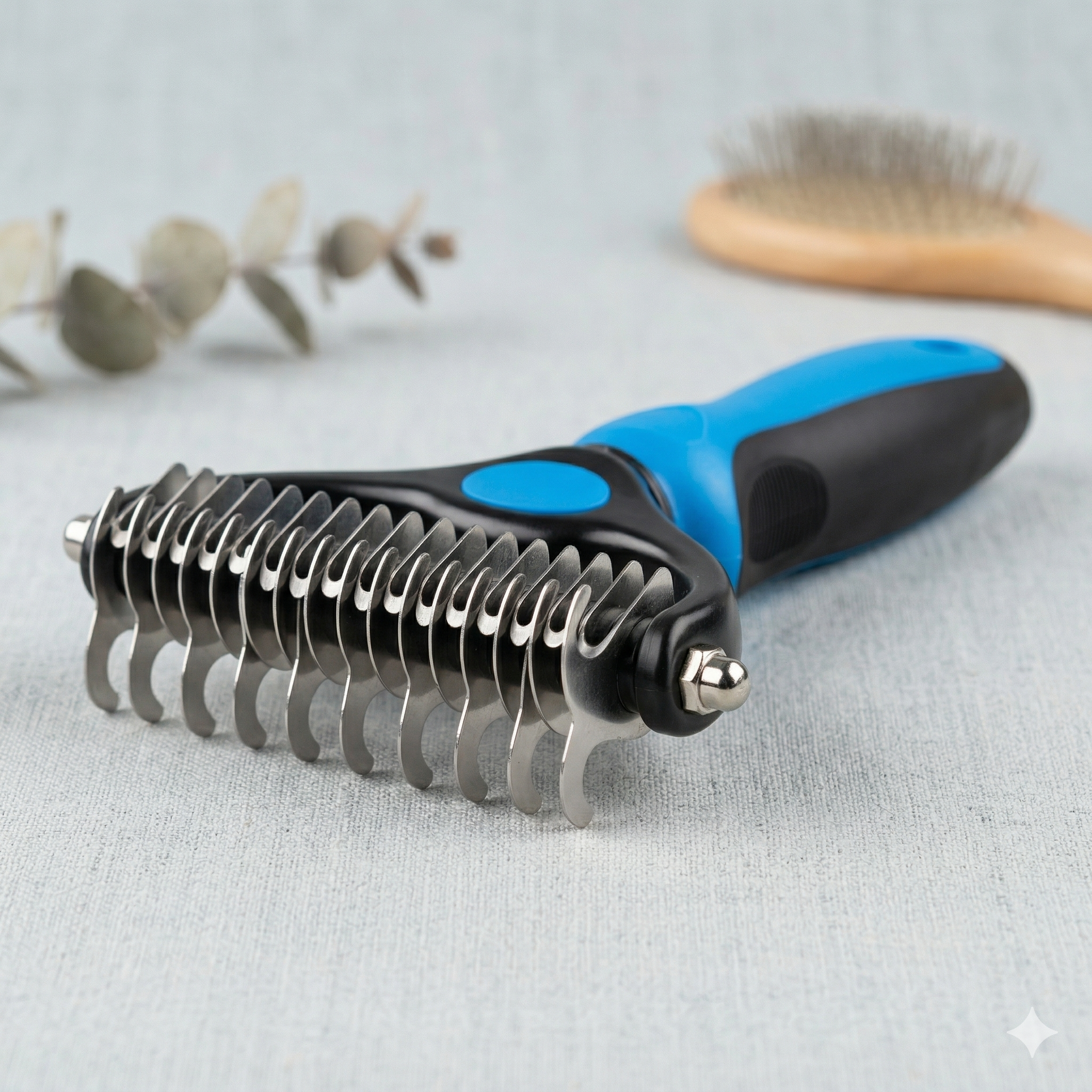 Peine Deslanador para Mascotas – Retira Pelo Muerto en Perros y Gatos