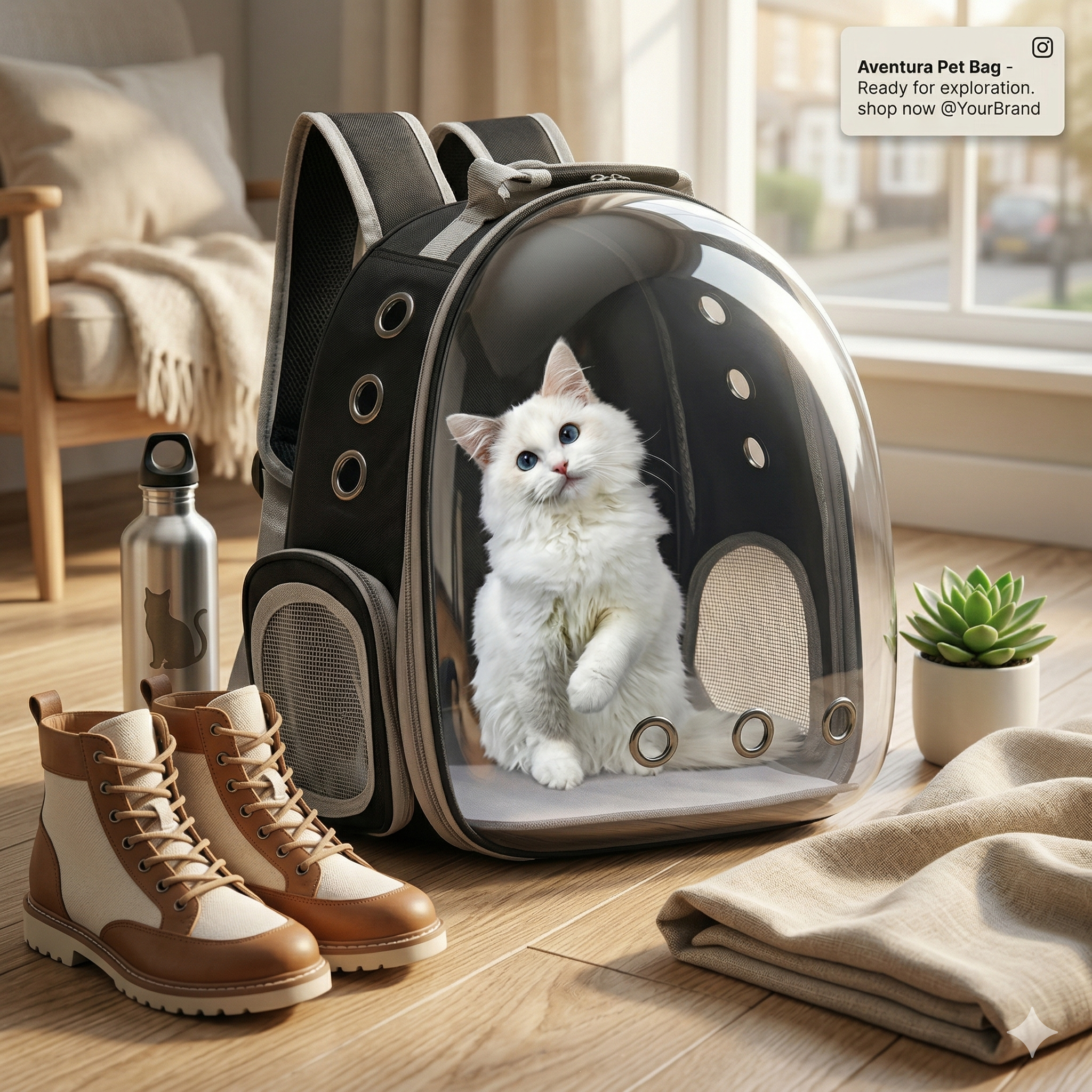 Maleta Transportadora para Mascotas – Perros y Gatos