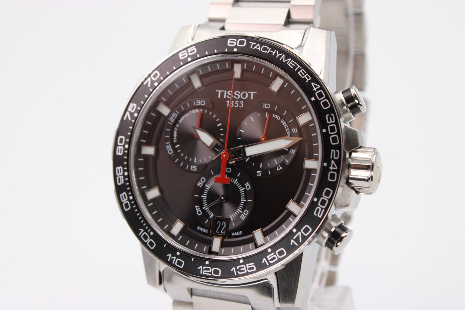 Tissot Supersport Chrono T125.617.11.051.00 Cuarzo Esfera Negra Hombre 45.5mm