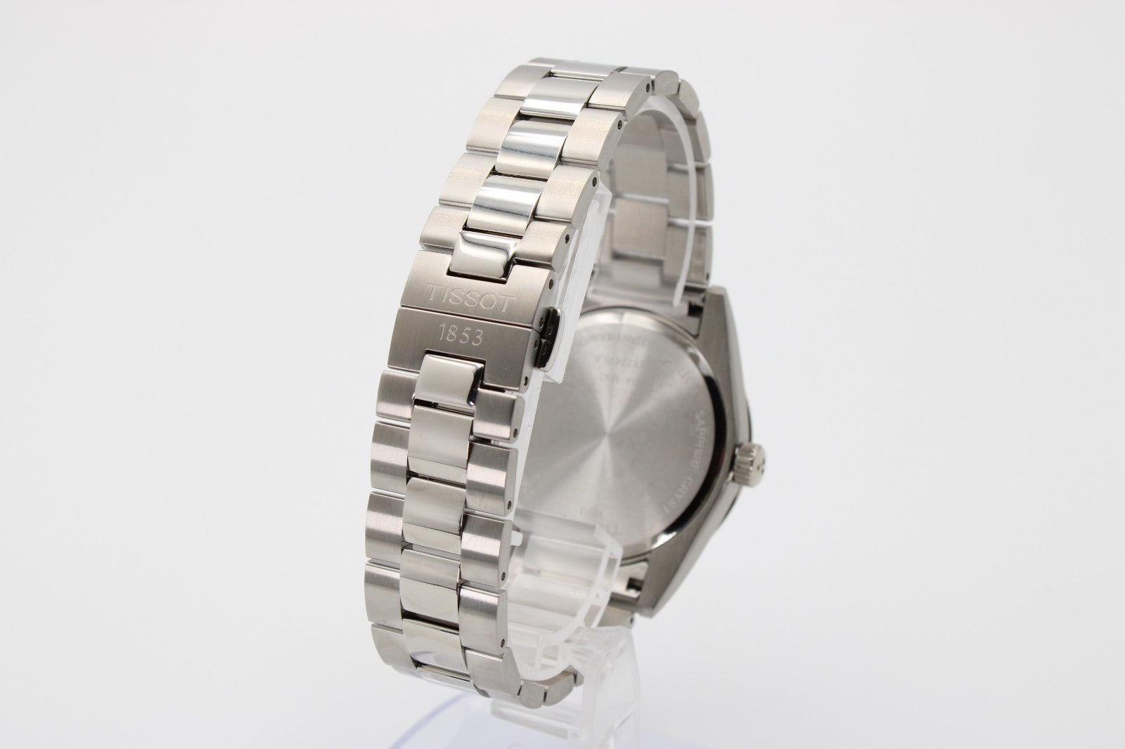 Reloj de hombre TISSOT Gentleman T127.410.11.05 1.00 de cuarzo con esfera negra y caja de 40 mm.