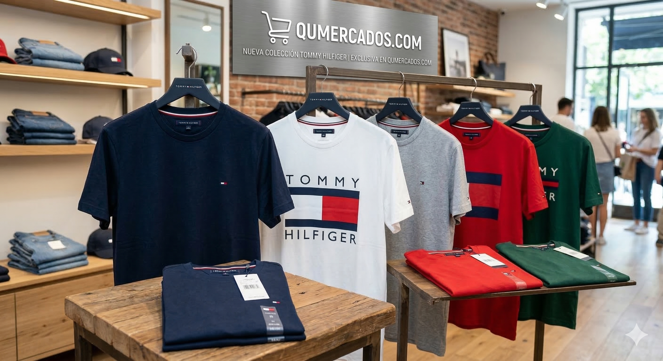 Camiseta Ajustada Tommy