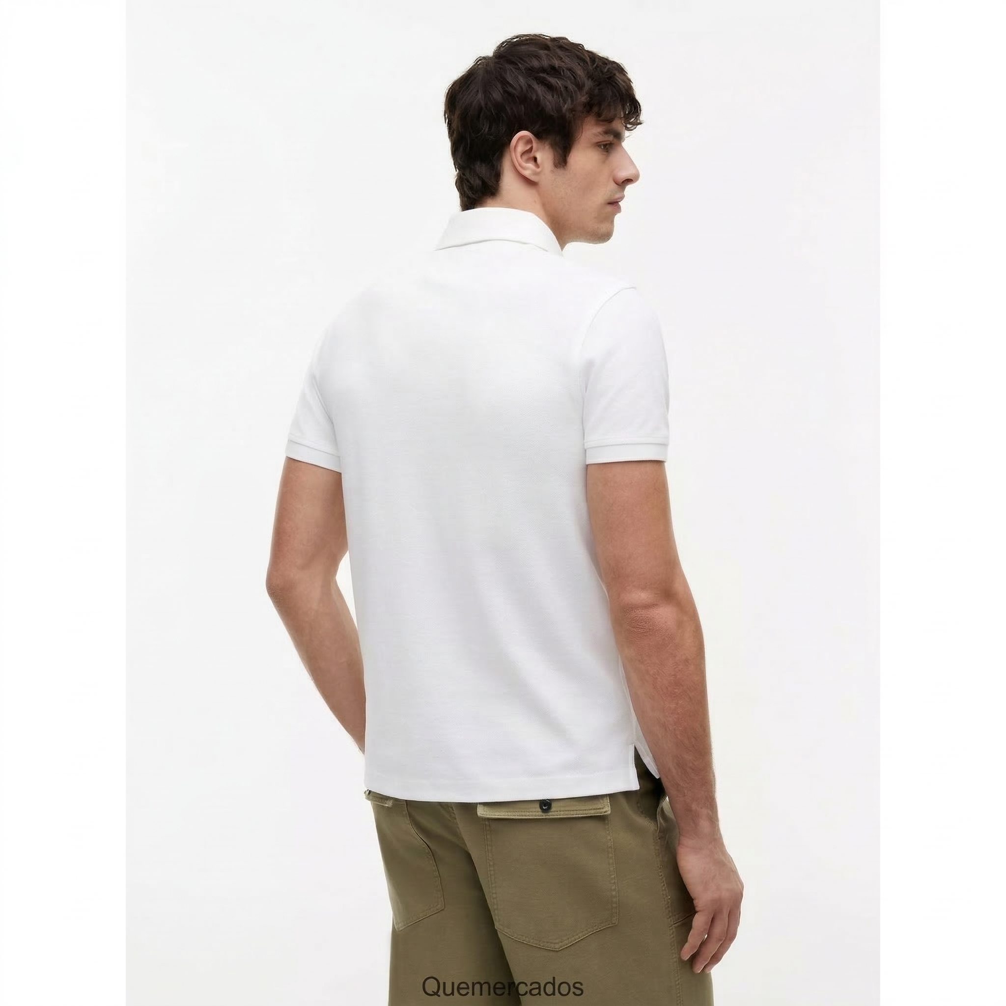 Polo Tommy Piqué Elástico Corte Ajustado PRODUCTO IMPORTADO