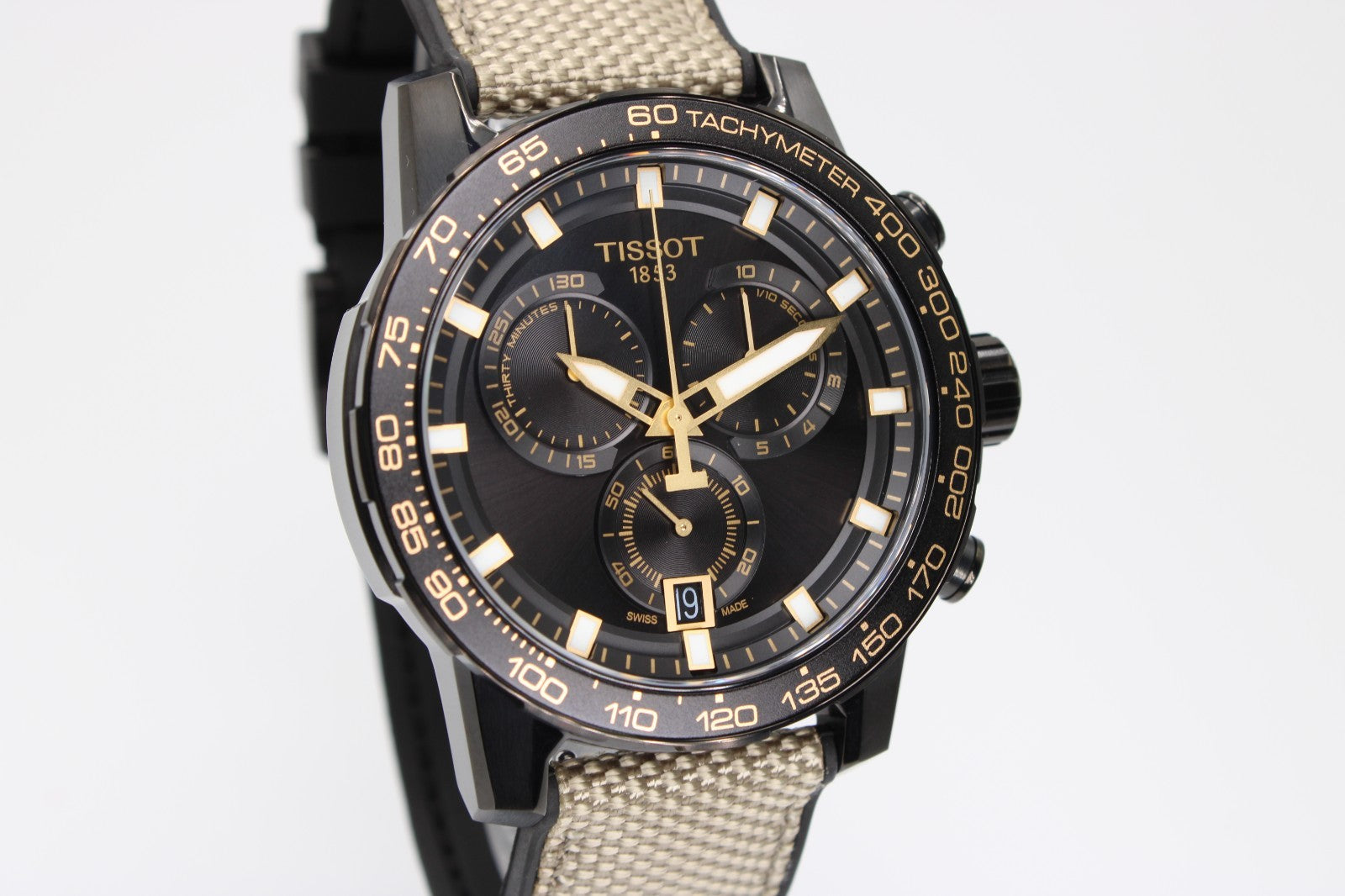 Reloj Tissot Super sport  Cronógrafo Con Esfera Negra para Hombre 45,5 mm PRODUCTO IMPORTADO