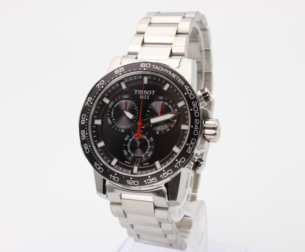 Tissot Supersport Chrono T125.617.11.051.00 Cuarzo Esfera Negra Hombre 45.5mm