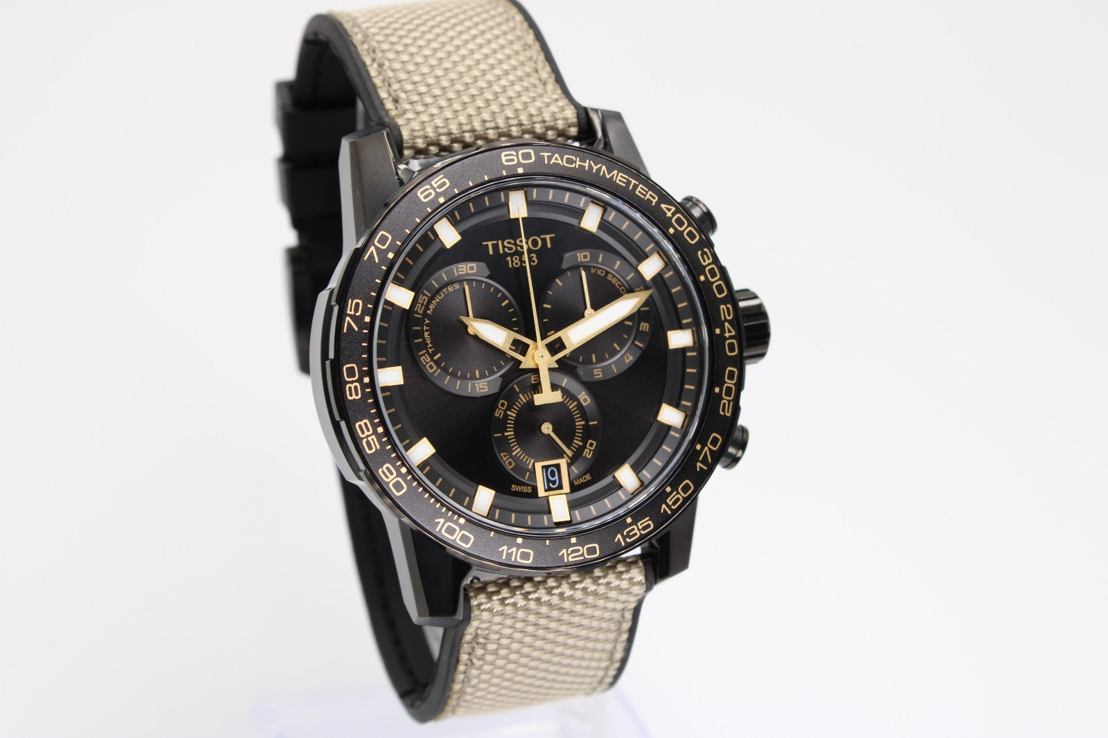 Reloj Tissot Super sport  Cronógrafo Con Esfera Negra para Hombre 45,5 mm PRODUCTO IMPORTADO