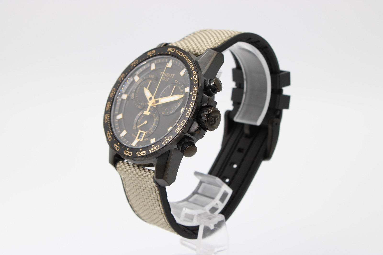 Reloj Tissot Super sport  Cronógrafo Con Esfera Negra para Hombre 45,5 mm PRODUCTO IMPORTADO