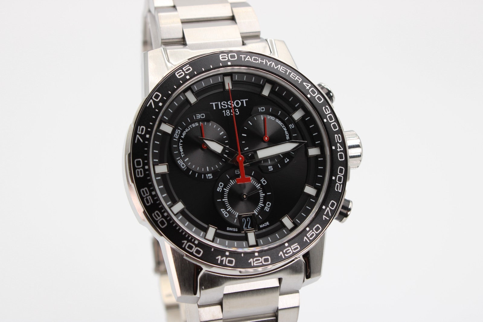Tissot Supersport Chrono T125.617.11.051.00 Cuarzo Esfera Negra Hombre 45.5mm