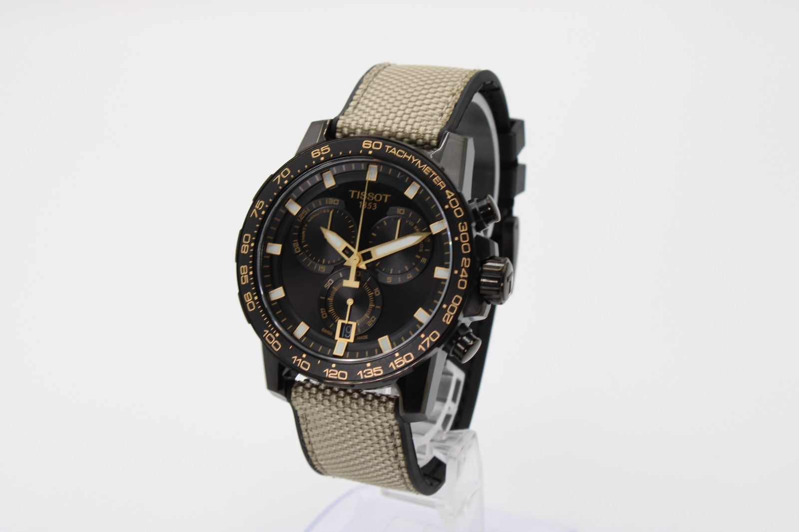 Reloj Tissot Super sport  Cronógrafo Con Esfera Negra para Hombre 45,5 mm PRODUCTO IMPORTADO