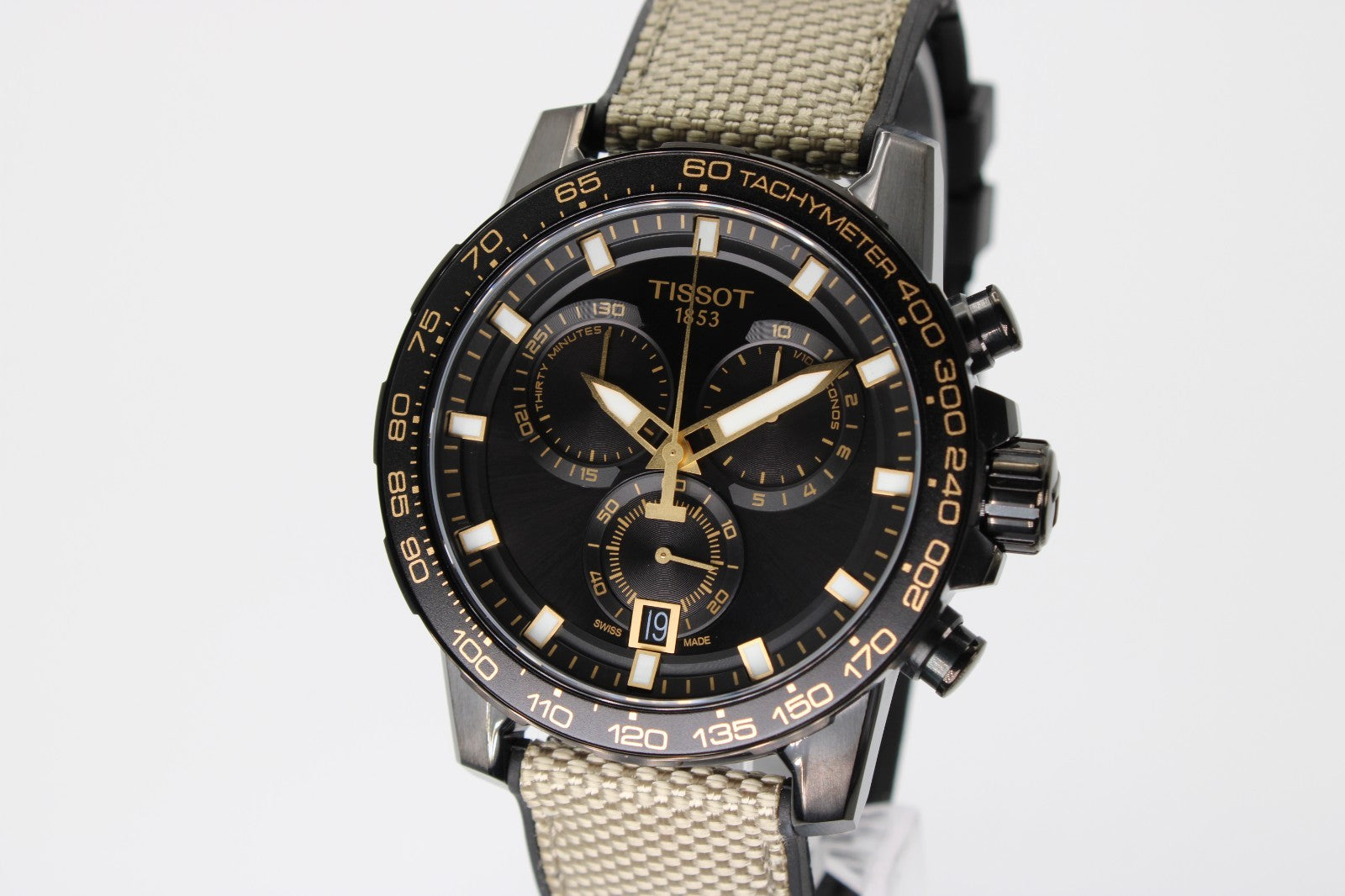 Reloj Tissot Super sport  Cronógrafo Con Esfera Negra para Hombre 45,5 mm PRODUCTO IMPORTADO